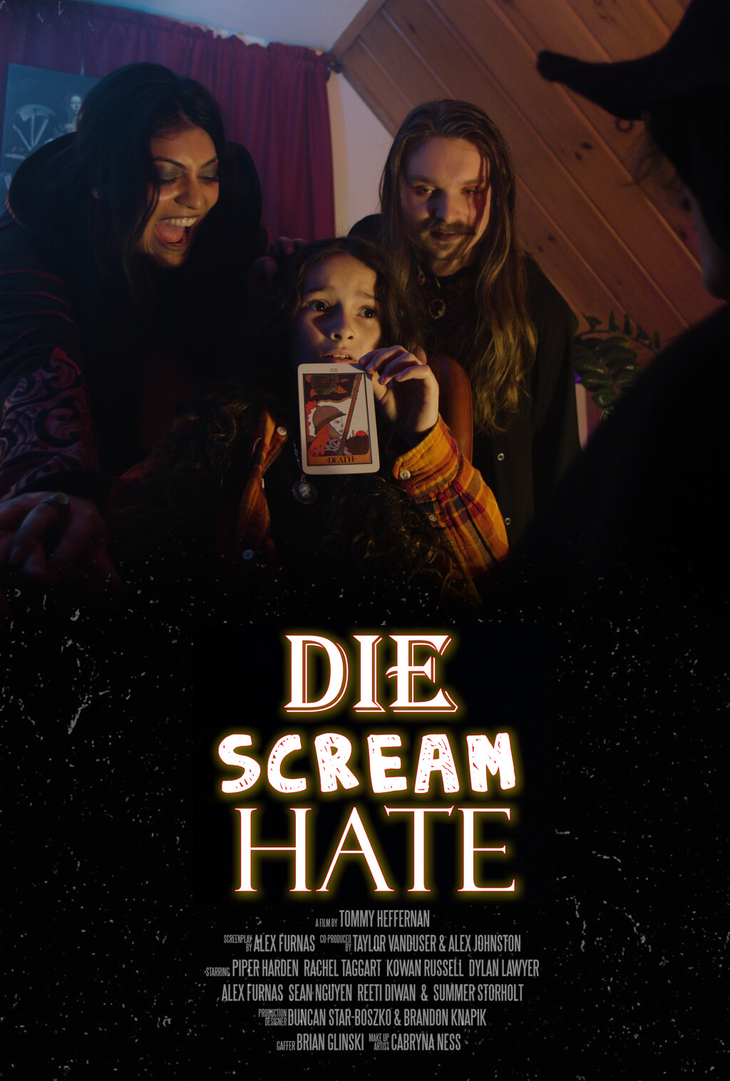 Filmposter for Die Scream Hate
